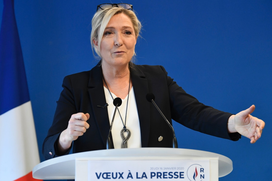 Marine Le Pen, le 16 janvier 2020