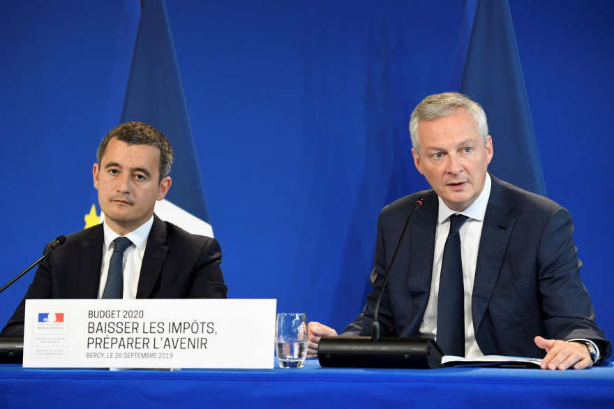 Gérald Darmanin et Bruno Le Maire, le 26 septembre 2019