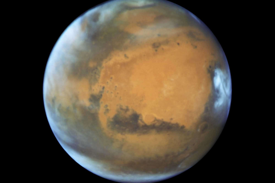 Une photo de la planète Mars, prise par la Nasa le 12 mai 2016