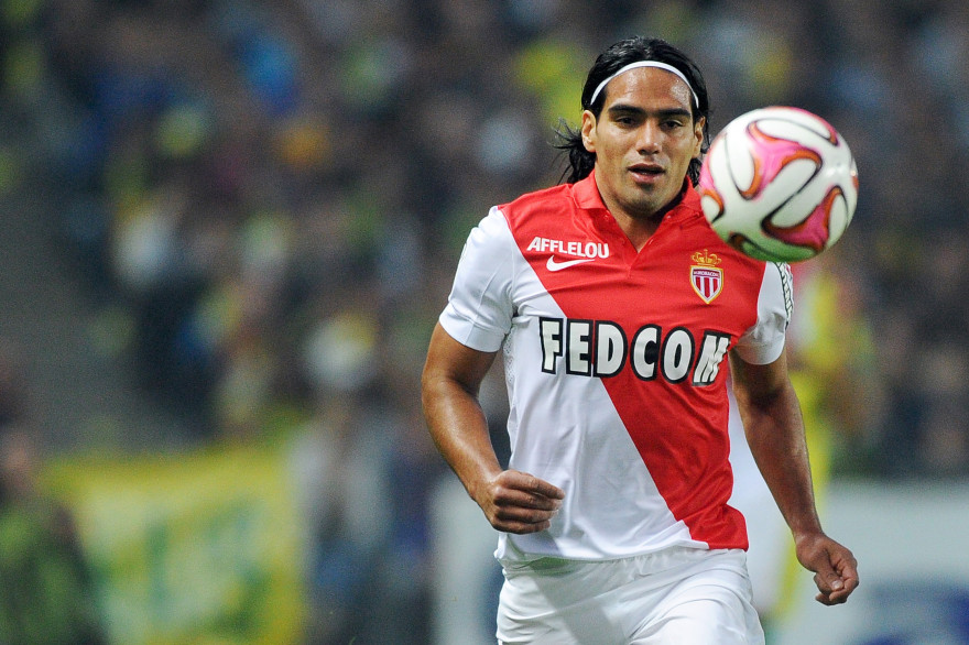 L'attaquant colombien Radamel Falcao sous les couleurs de Monaco le 24 août 2014