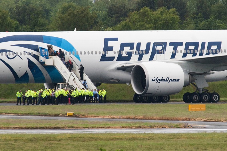 Un vol de la compagnie EgyptAir reliant Paris au Caire a disparu dans la nuit du 18 au 19 mai (image d'illustration)