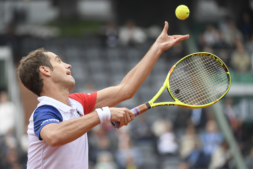 Richard Gasquet dimanche 29 mai 2016 à Roland-Garros