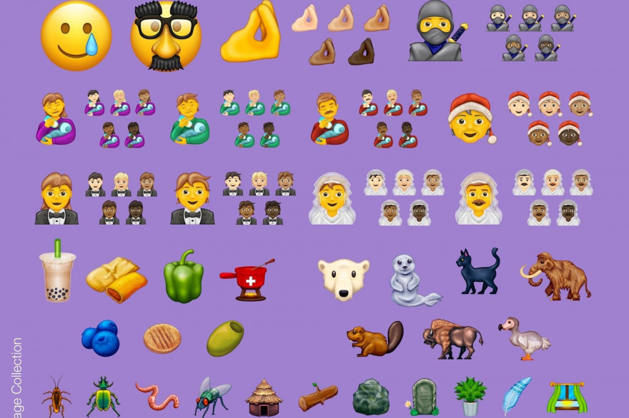 Les nouveaux émojis 2020