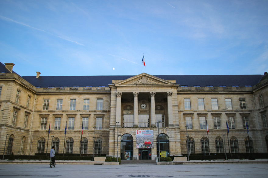 La mairie de Rouen en Seine-Maritime (illustration)