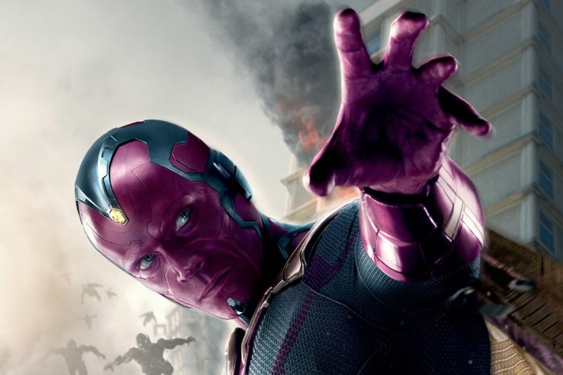 Vision, un personnage de "Captain America : Civil War"