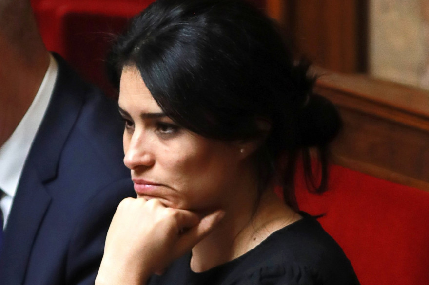 La députée REM Sonia Krimi à l'Assemblée nationale en février 2018