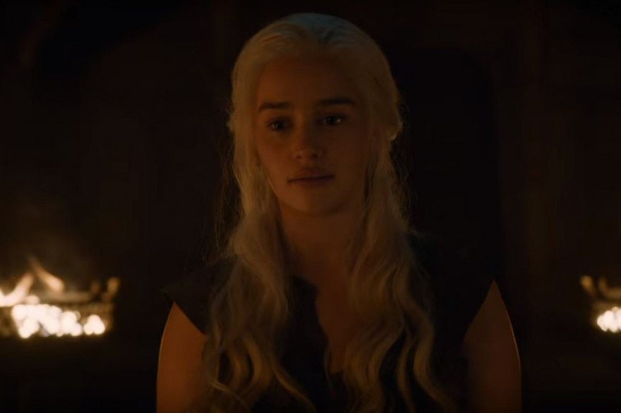 Daenerys Targaryen (Emilia Clarke) dans l'épisode 4 de la saison 6 de "Game of Thrones"
