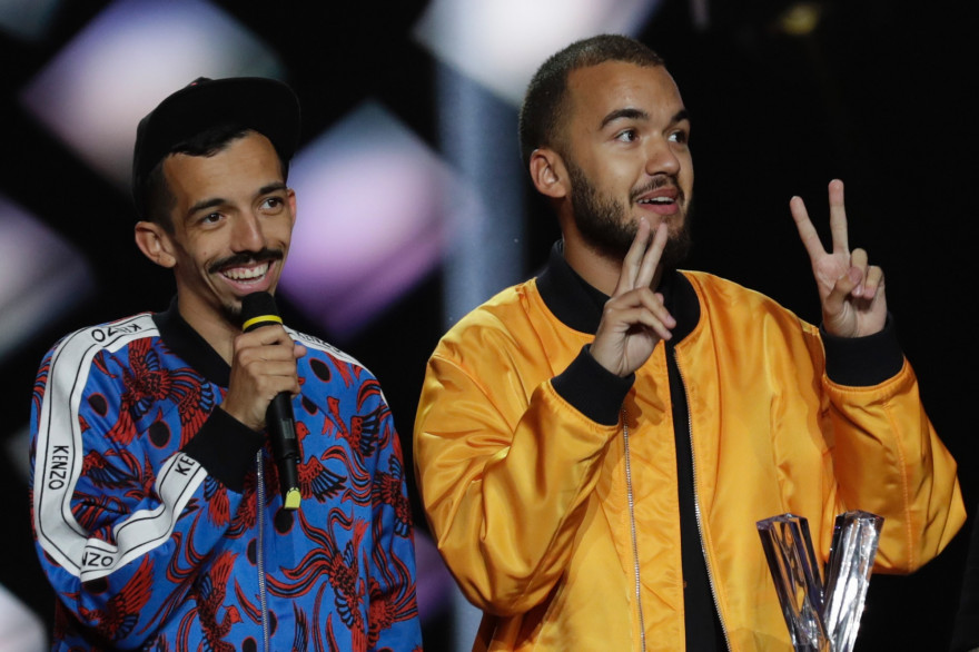 Bigflo & Oli lors des victoires de la Musique en 2019