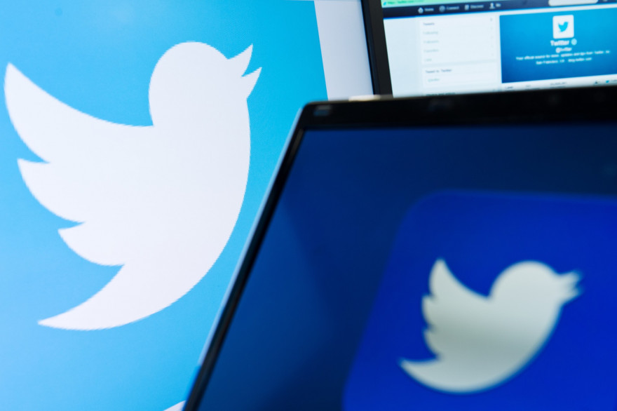 Le logo du réseau social Twitter