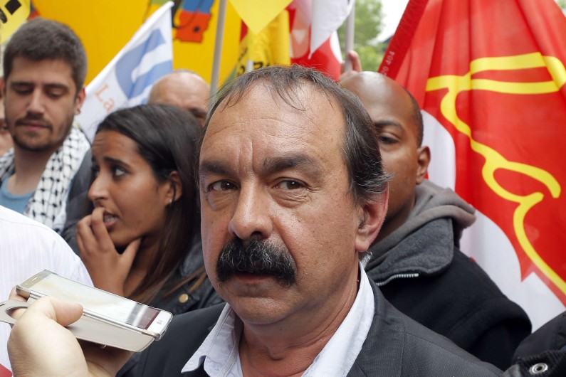 Philippe Martinez le 26 mai 2016 à Paris