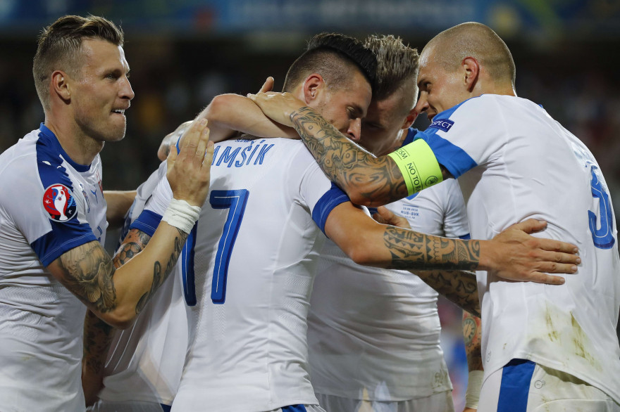 Marek Hamsik a marqué contre la Russie, le mercredi 15 juin