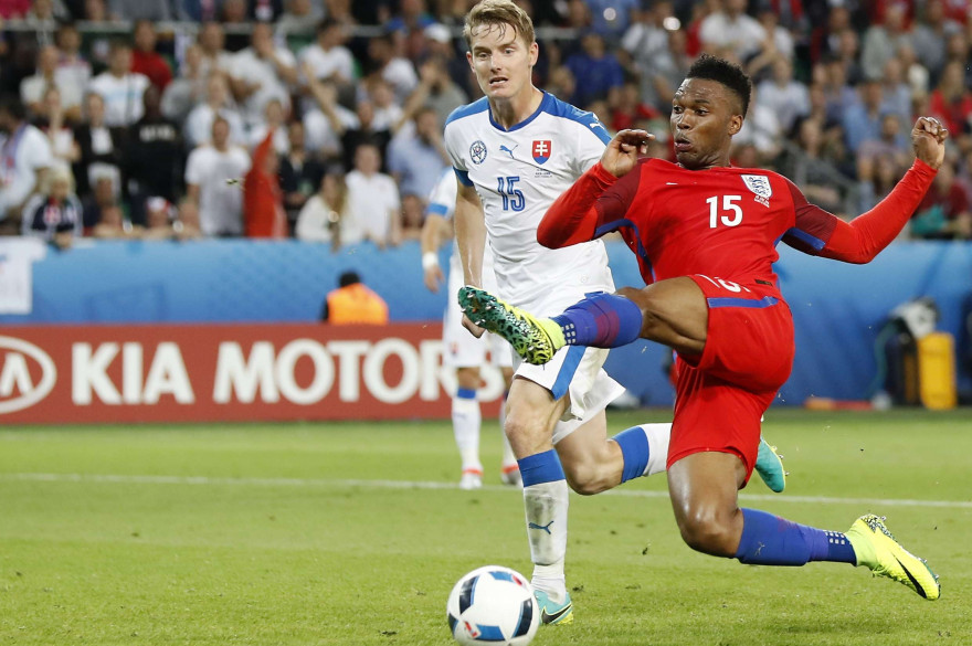 Daniel Sturridge et les Anglais n'ont pas trouvé la faille lundi 20 juin 2016 à Geoffroy-Guichard