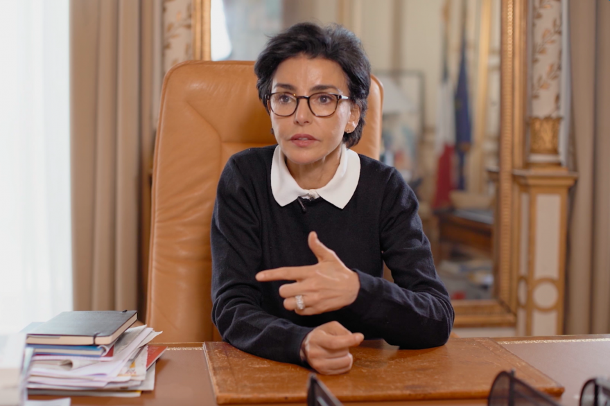 Rachida Dati dans le documentaire "Madame la maire", diffusé sur Téva vendredi 13 décembre.