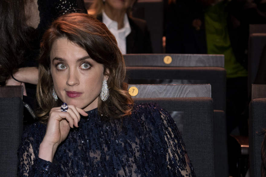 Adèle Haenel pendant la cérémonie des César 2020