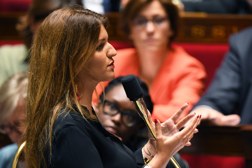 Marlène Schiappa à l'Assemblée nationale, le 10 septembre 2019.