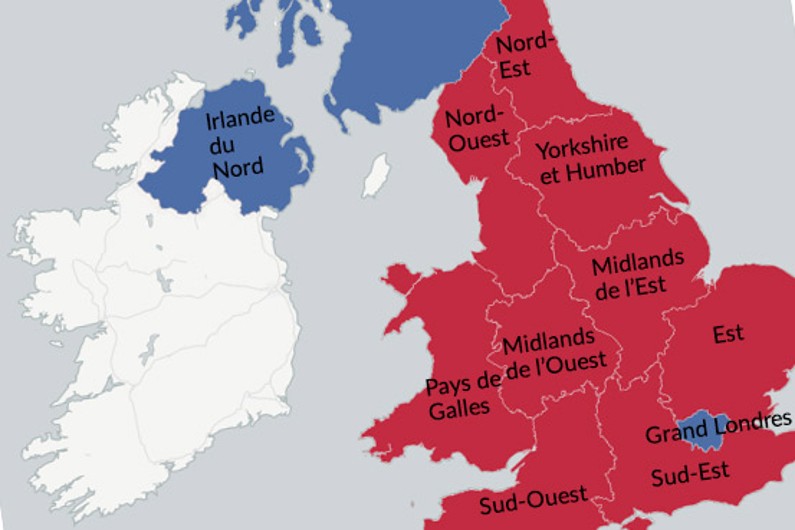 Brexit : la carte détaillée des résultats du référendum