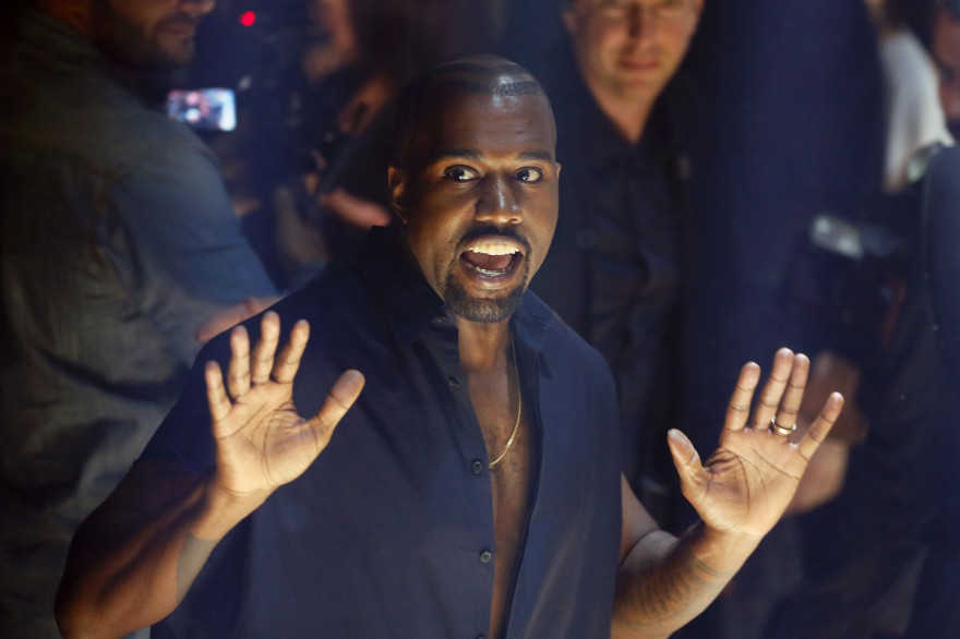 Le rappeur Kanye West