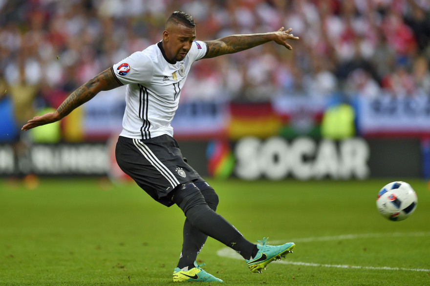 Jerome Boateng avec la Mannschaft en juin 2016 en France