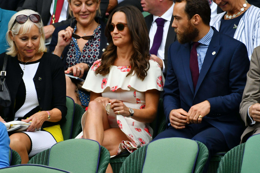 Pippa Middleton à Wimbledon juin 2016