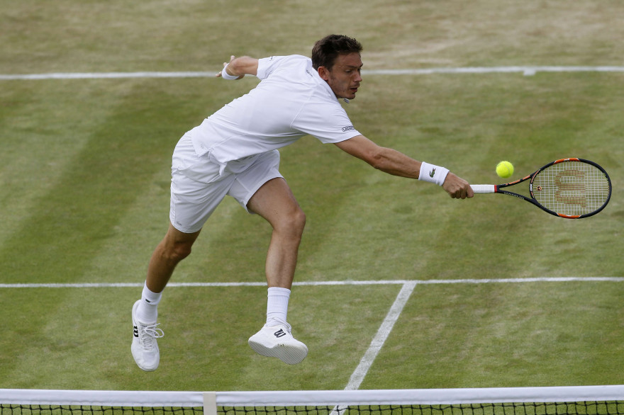 Nicolas Mahut en 2015 à Wimbledon