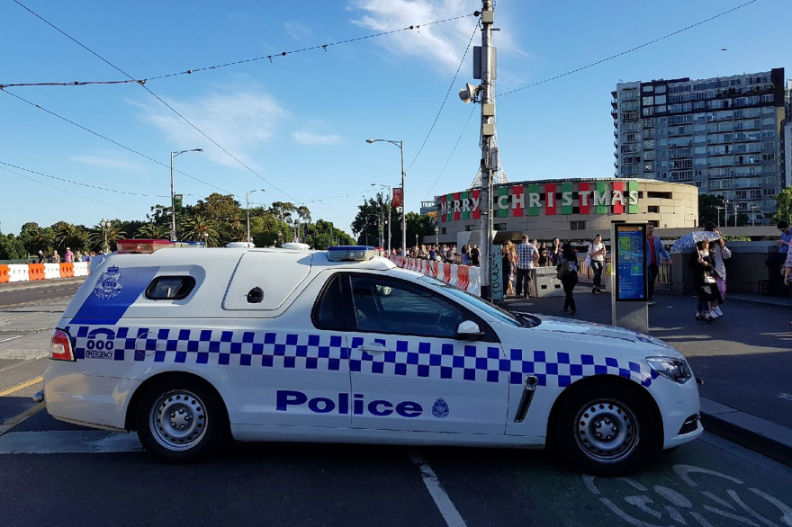 Une voiture de la police australienne (Illustration).