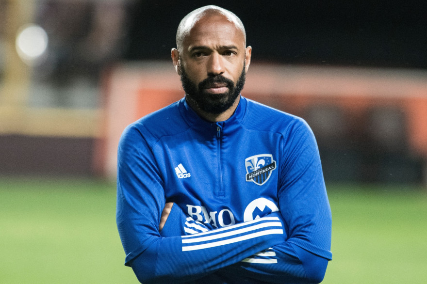 Thierry Henry a récemment quitté son poste d'entraîneur de l'Impact Montréal