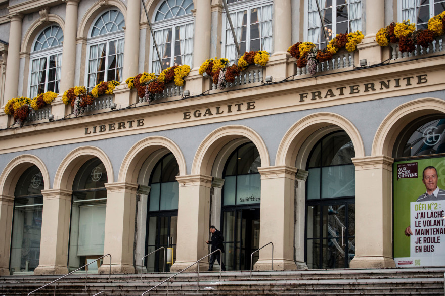 L'hôtel de ville de Saint-Étienne