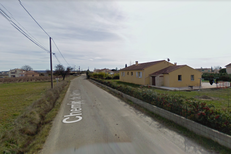 Chemin de Vermeil à Saint-Christol-lès-Alès