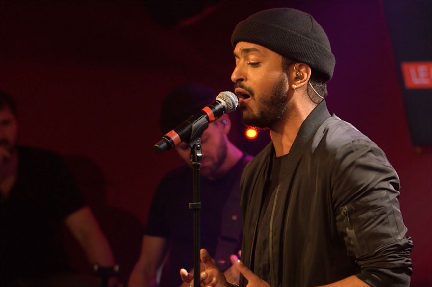 Slimane dans le Grand Studio RTL