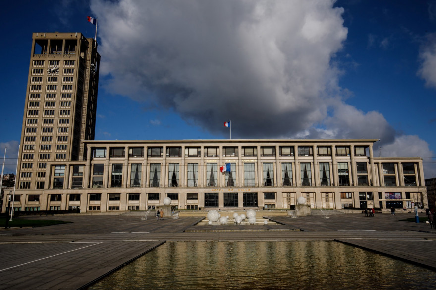 L'hôtel de ville du Havre (illustration)