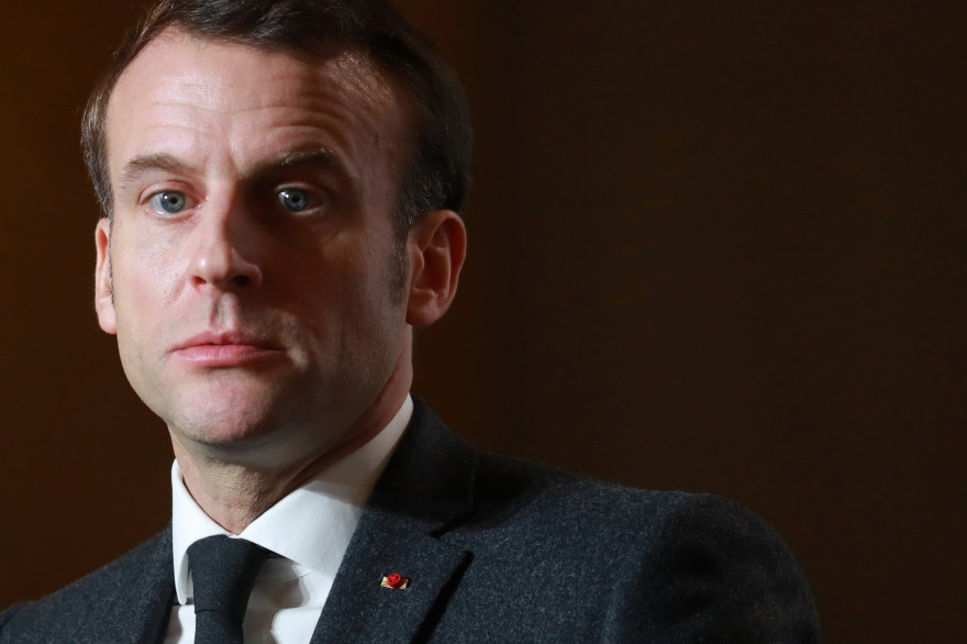 Emmanuel Macron, le 13 février 2020.