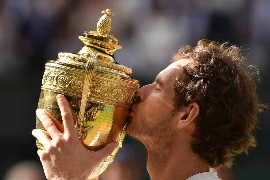 Andy Murray sacré à Wimbledon le 10 juillet 2016
