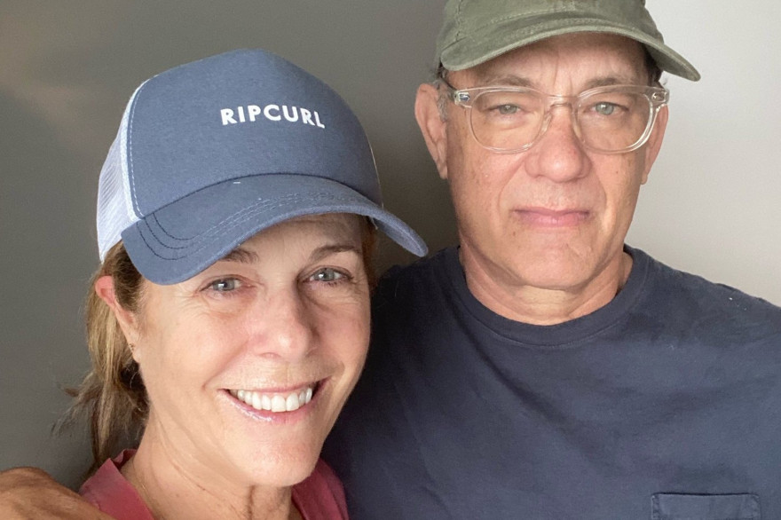 Rita Wilson et son époux Tom Hanks en quarantaine en Australie