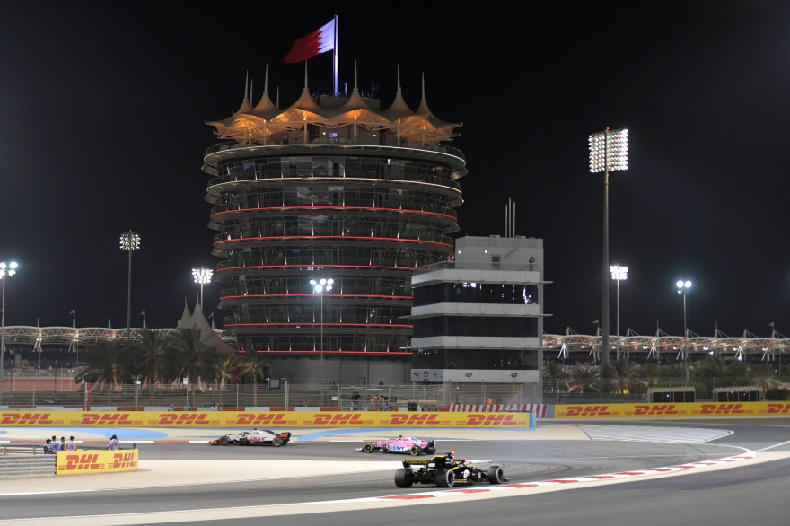 Le circuit de Sakhir à Bahreïn le 6 avril 2018