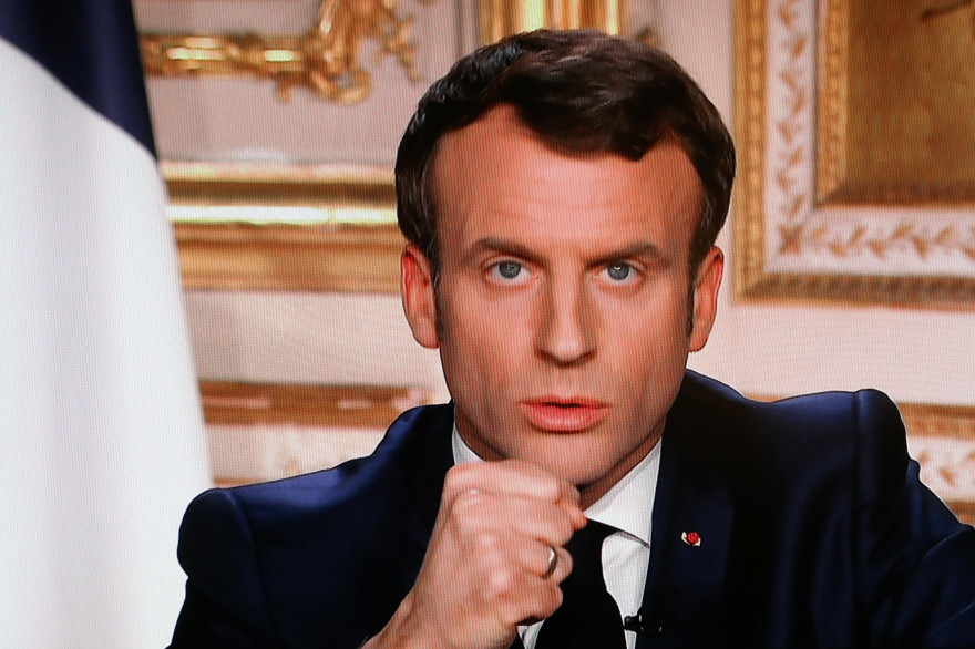 Emmanuel Macron, le 16 mars 2020