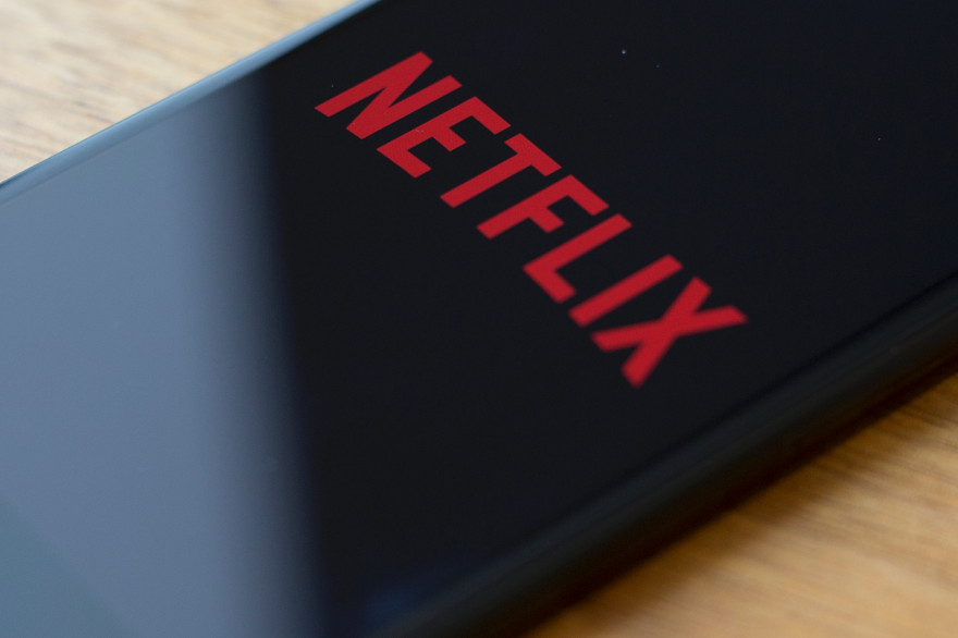 Le logo de Netflix sur un téléphone portable (Illustration).