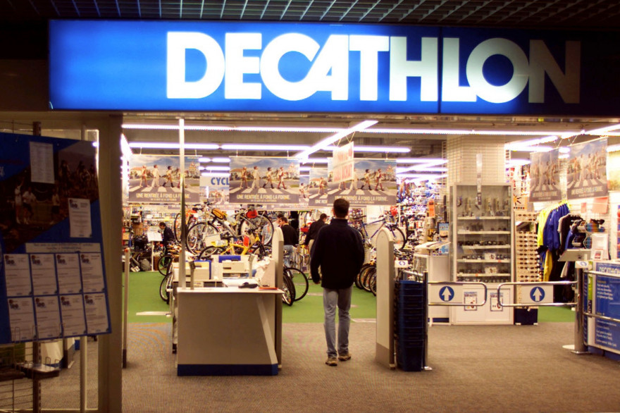 Une enseigne Decathlon (illustration)