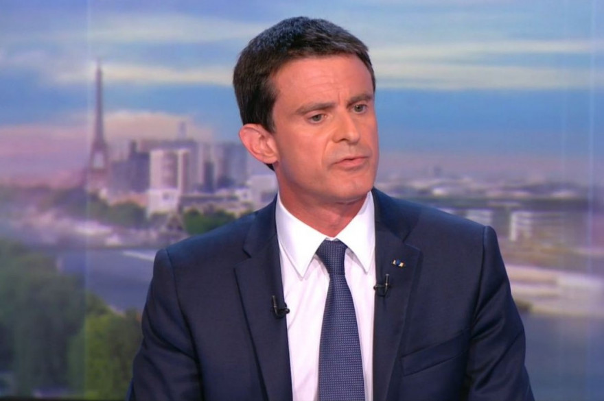 Manuel Valls sur le plateau de TF1 le 26 juillet 2016