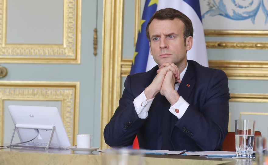 Emmanuel Macron, le 19 mars 2020