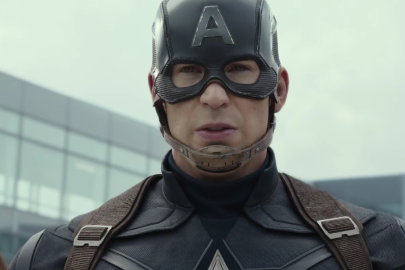 Chris Evans alias Captain America