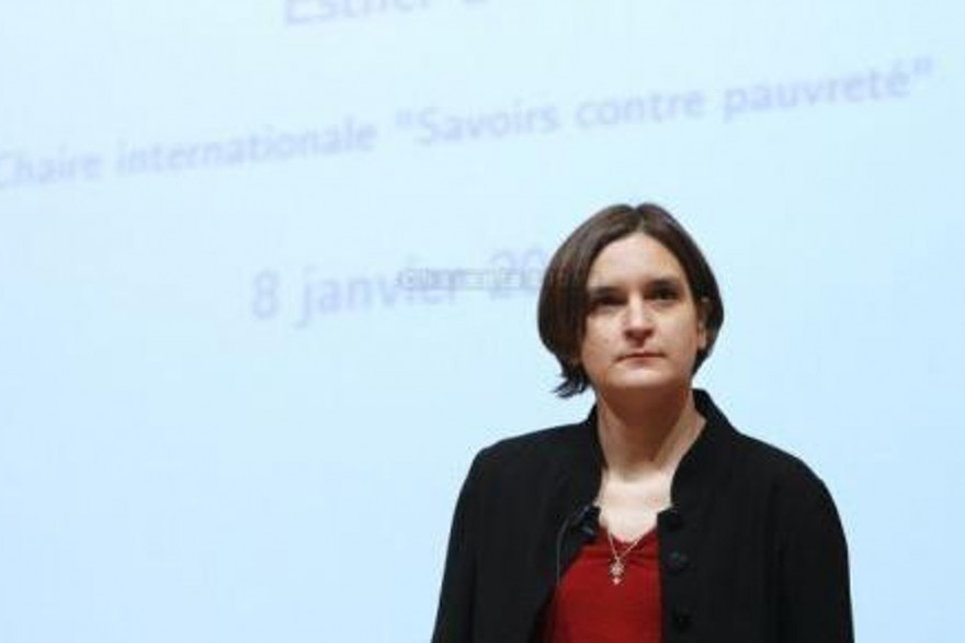 Esther Duflo a reçu le prix Nobel d'économie en 2019 pour ses travaux sur la pauvreté.