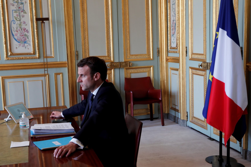 Emmanuel Macron, le 26 mars 2020.