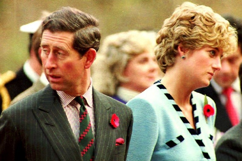 Le prince Charles et Lady Diana en 1992