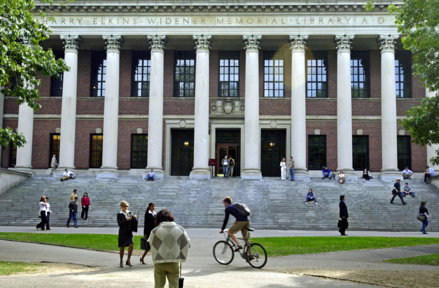L'université Harvard aux États-Unis