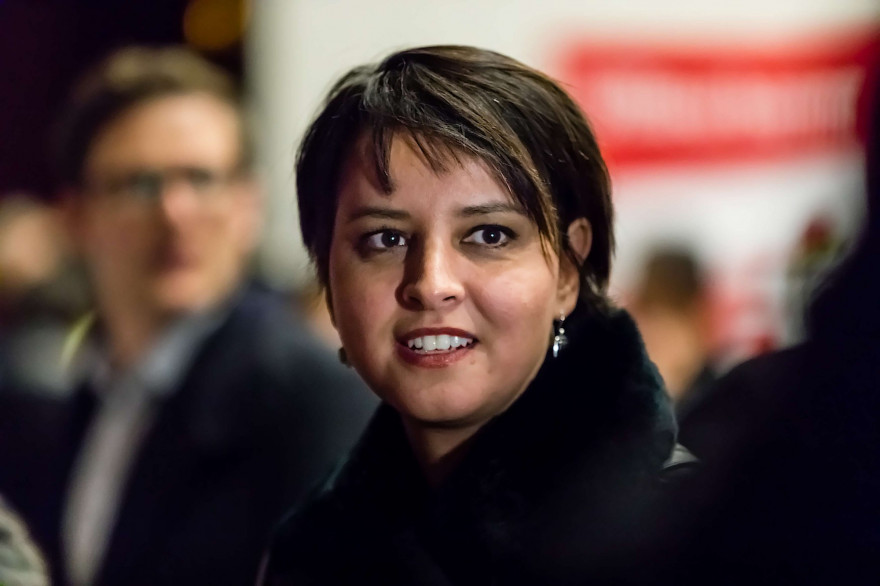 L'ancienne ministre Najat Vallaud-Belkacem est candidate dans sa région.