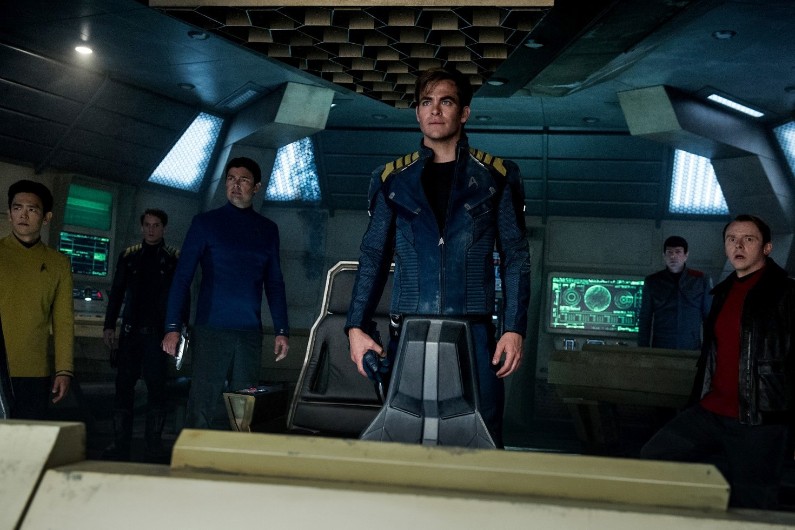 Les héros de la saga "Star Trek" de 2009
