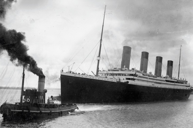 Le Titanic en avril 1912