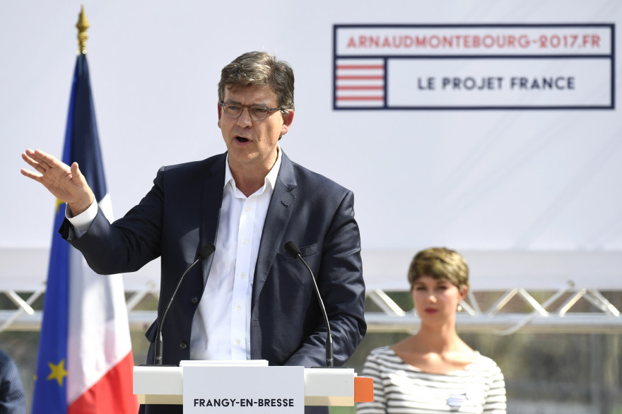 Arnaud Montebourg à Frangy-en-Bresse (Saône-et-Loire), le 21 août 2016