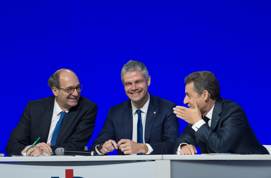 Éric Woerth, Laurent Wauquiez et Nicolas Sarkozy