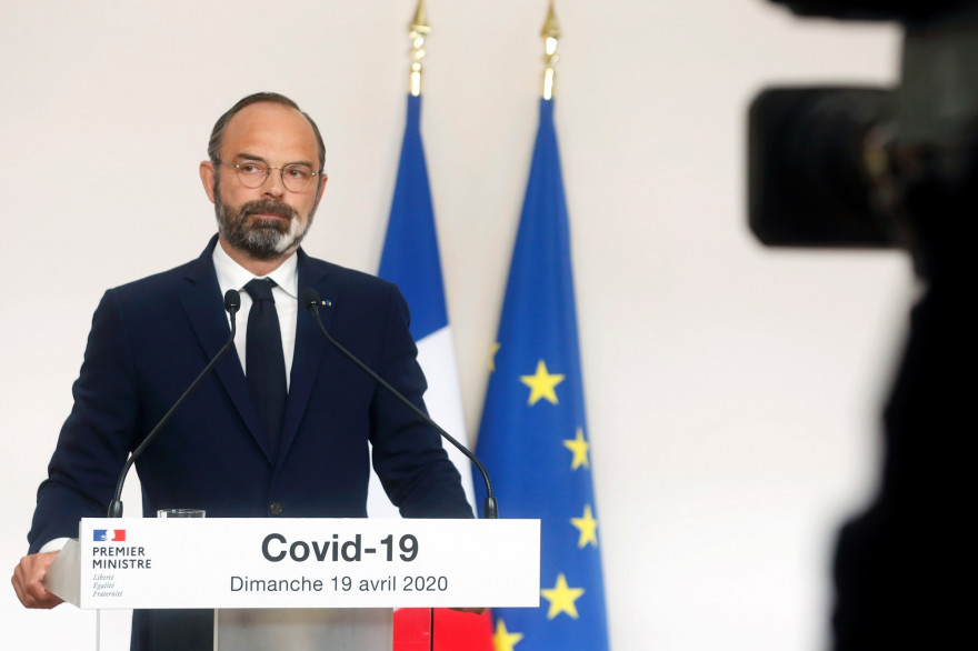 Edouard Philippe, le 19 avril 2020